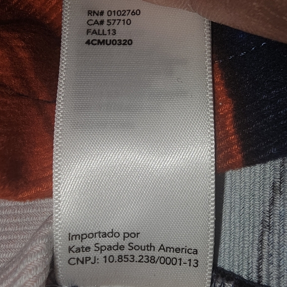 Kate Spade Let Loose! Abstract Print A-Line Mini Skirt 100% Cotton,Sz S - Picture 8 of 11